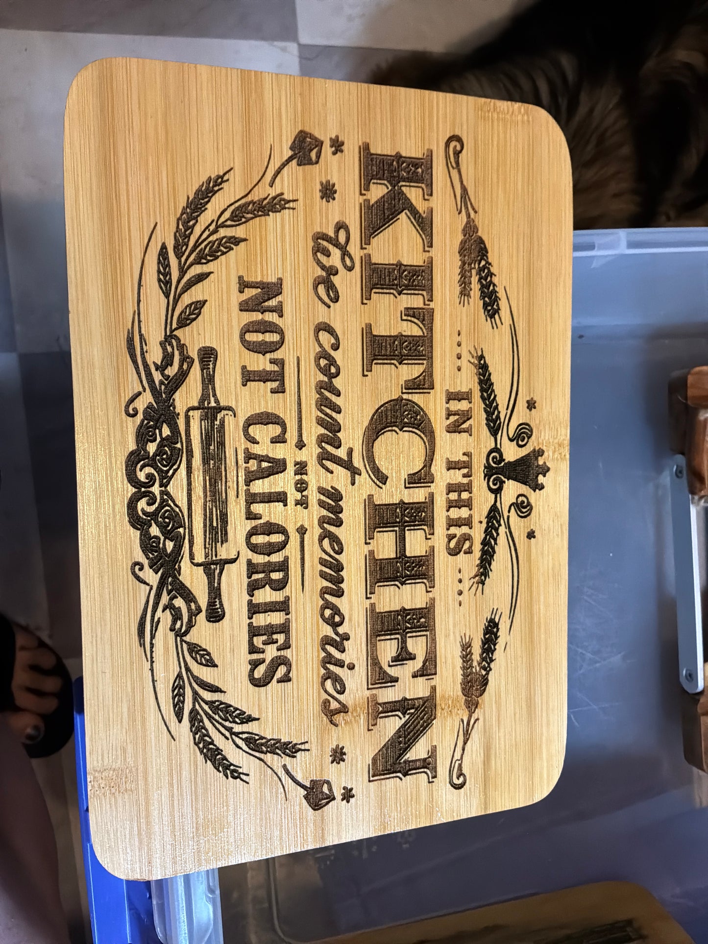 Count Memories Cutting Board