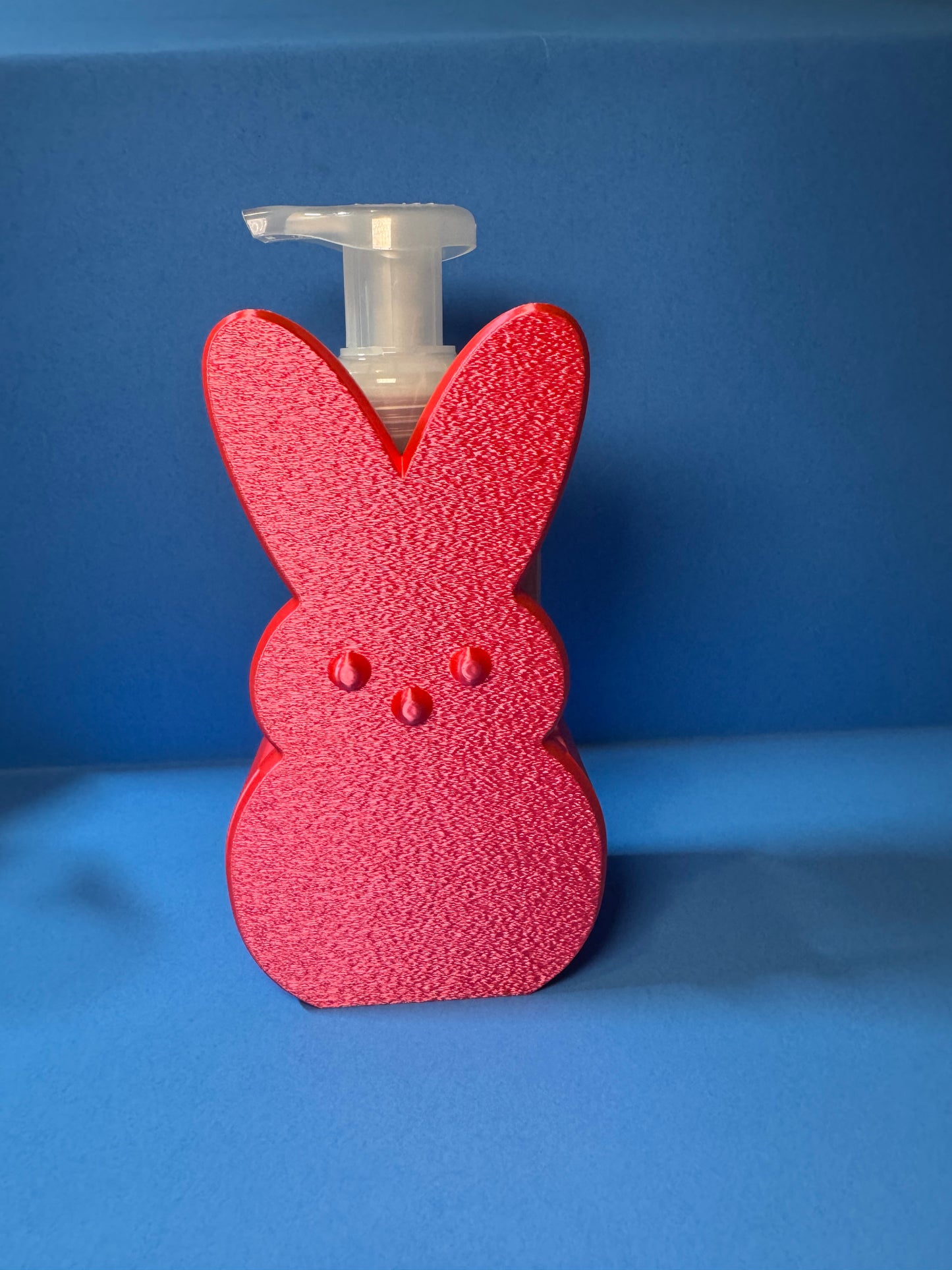 Easter Bunny Foam Soap Holder | Marshmallow Bunny Style Soap Bottle Holder | Cute Spring Bathroom Decor