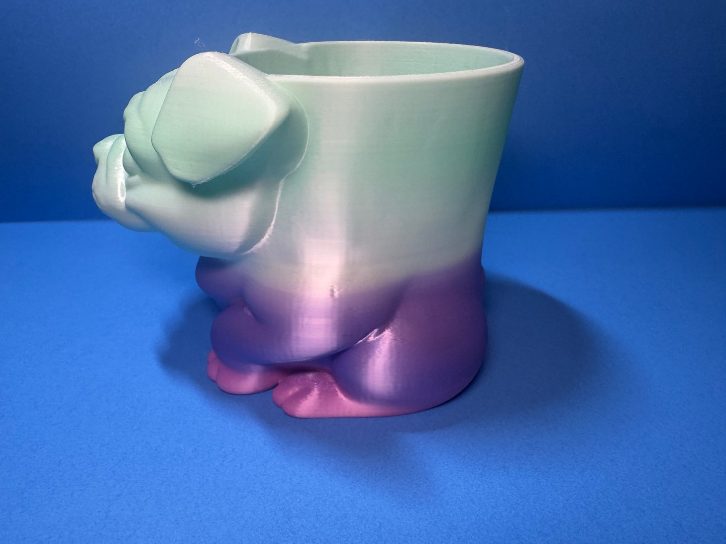 English Bulldog Ice Cream Pint Holder | Bulldog IceCream Cozy with Spoon Slot | Funny Kitchen Decor | Gift for Dog Lovers | Gift for Ice Cream Lovers