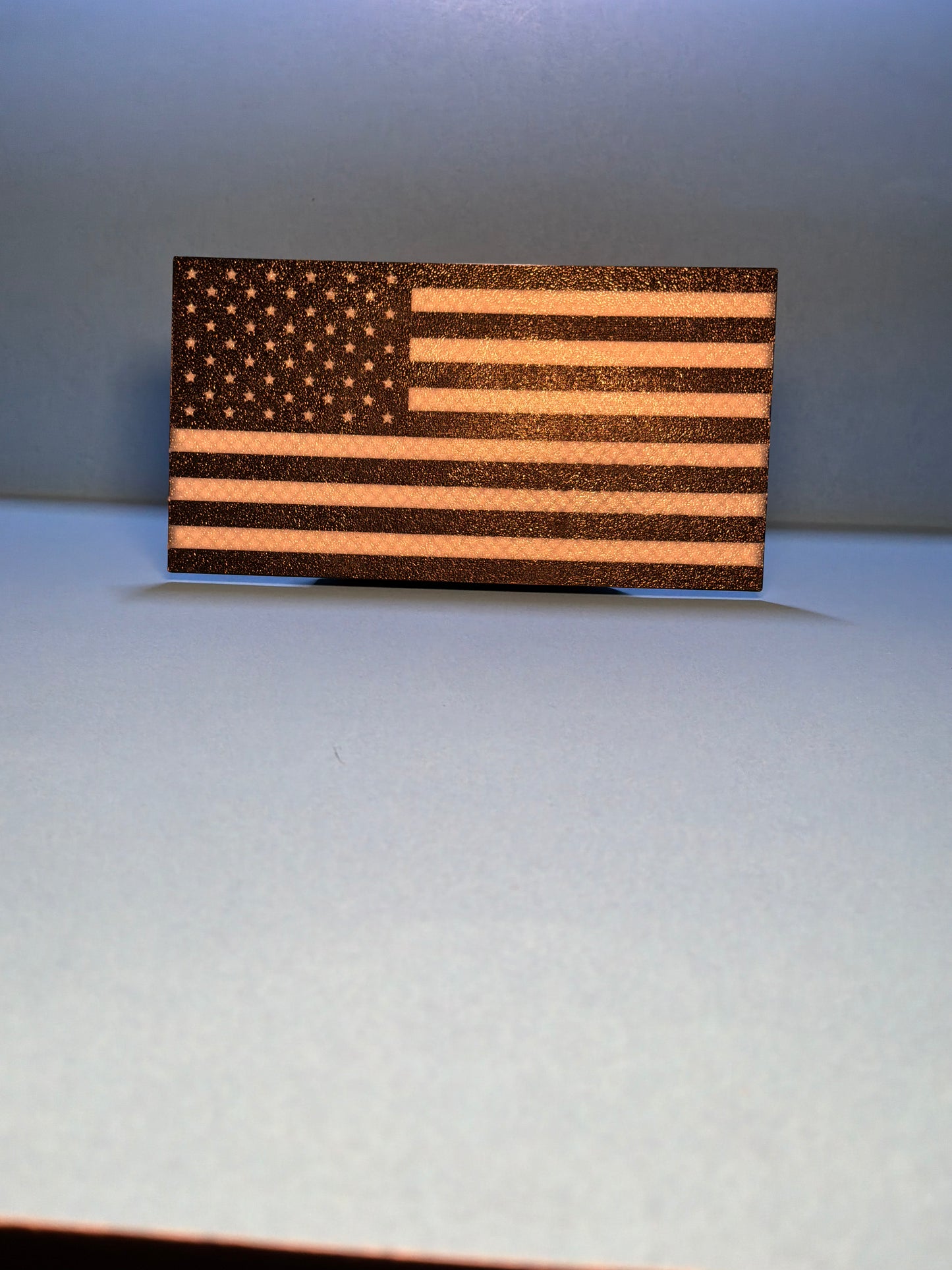 Black & White American Flag Hitch Cover – 3D Printed PETG Trailer Hitch Cover – Durable Weatherproof Truck Accessory – Fits 2” Receiver