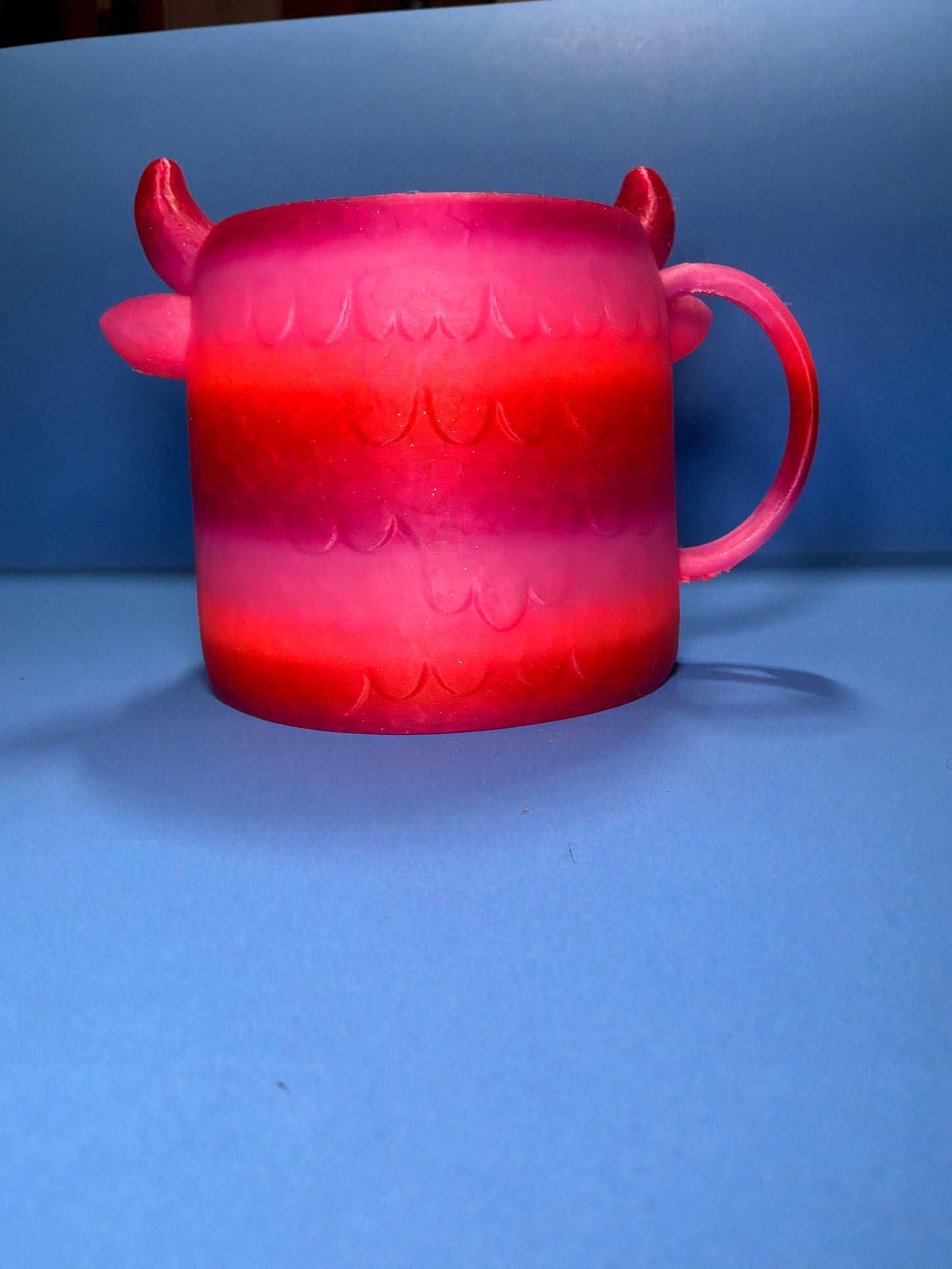 Highland Cow Ice Cream Pint Holder with Spoon Slot – Cute Dessert Holder – 3D Printed Ice Cream Cozy – Fun Gift Idea
