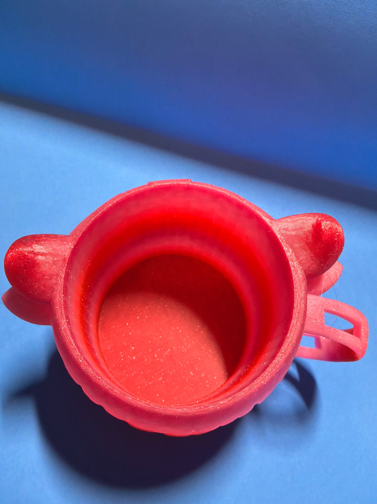 Highland Cow Ice Cream Pint Holder with Spoon Slot – Cute Dessert Holder – 3D Printed Ice Cream Cozy – Fun Gift Idea